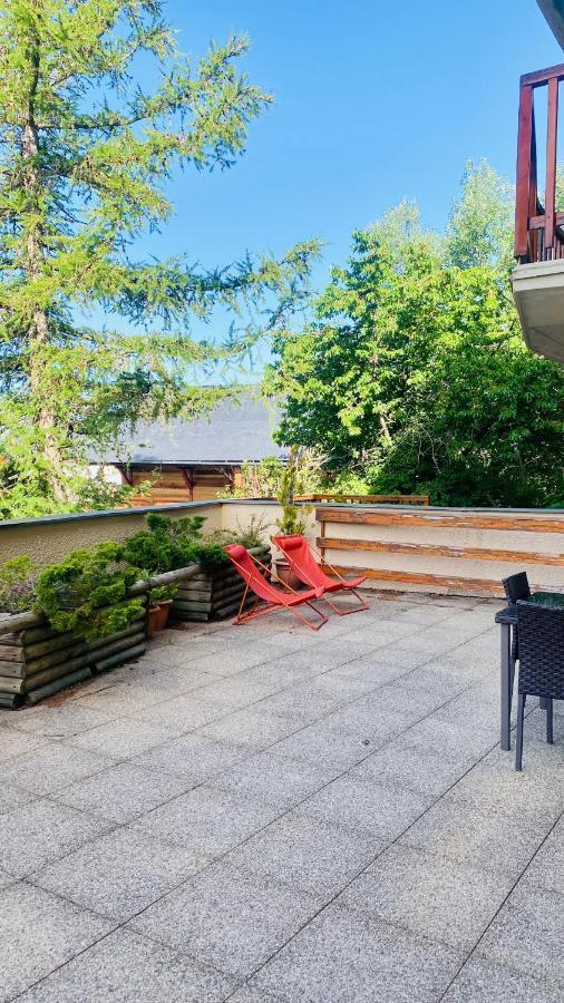 Font-Romeu : T2 Avec Grande Terrasse Et Garage Appartement Buitenkant foto